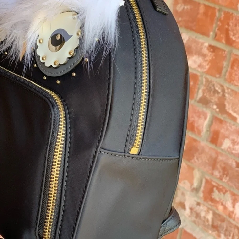 Kate Spade Owl Tomi Star Bright Nylon Backpack